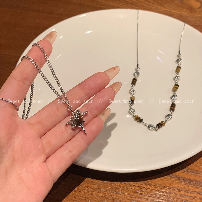 Scarf Wachshund Dog Pendant Necklace Women'S Long Scarf Wearer Chain Niche Design Cute Cartoon Accessories - Image 1